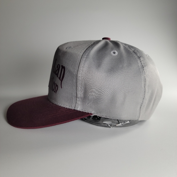 Vintage grey Grace-Lan Snapback Hat Made In Usa - Picture 2 of 7